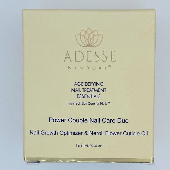 NWT Boxed QVC Adesse New York Power Couple Nail Care Duo - Picture 1 of 2